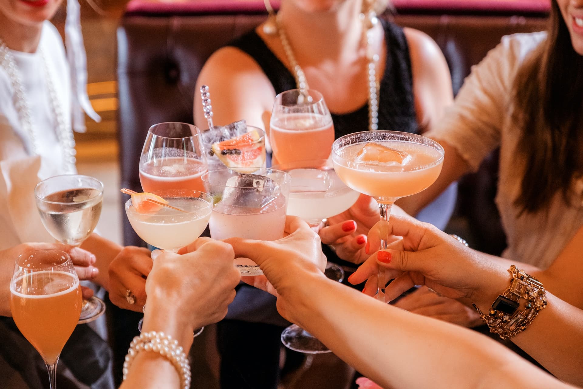 Brindis en un evento